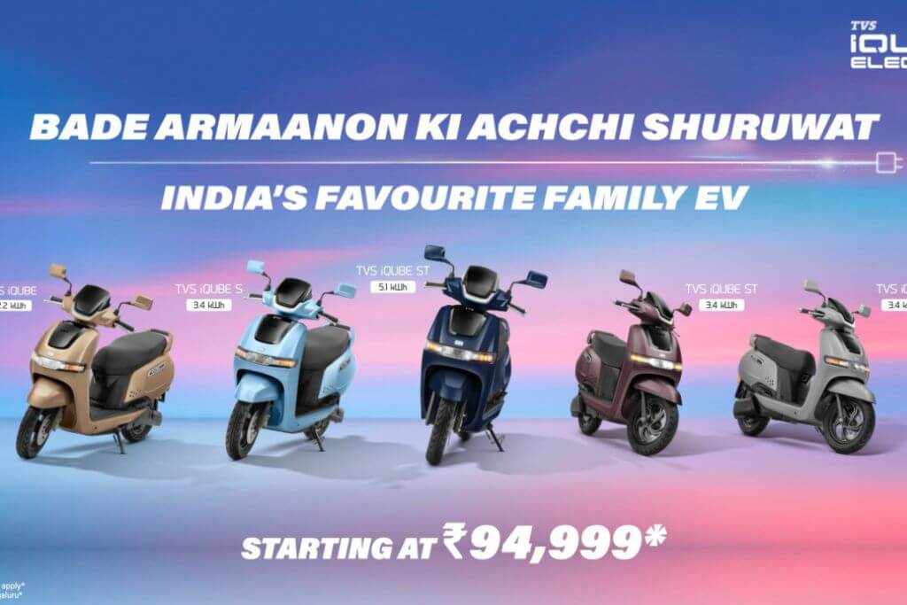 TVS iQube Electric Scooter 2025